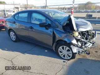 2021 Nissan Versa S with VIN 3N1CN8DVXML917378, listed as a IAAI auction lot 41810068 with 51,263 mi miles. Bid and sale history available at carsss.com. Image 1.