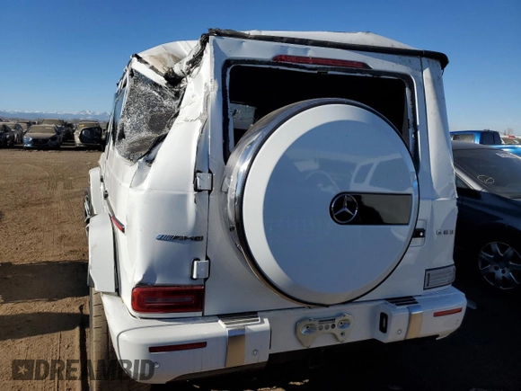 2019 Mercedes-Benz G 63 AMG with VIN WDCYC7HJ3KX315783, listed as a Copart auction lot 80127663 with Not Provided miles and Salvage Title. Bid and sale history available at DreamBid. Image 6.