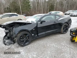2019 Chevrolet Camaro 2LT with VIN 1G1FD1RS3K0142525, listed as a Copart auction lot 82621944 with 122,179 mi miles and Salvage Title. Bid and sale history available at carsss.com. Image 1.