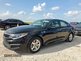 2018 Kia Optima LX with VIN 5XXGT4L32JG207833, listed as a Copart auction lot 64789135 with 80,547 mi miles and Salvage title. Bid and sale history available at DreamBid. Image 1.