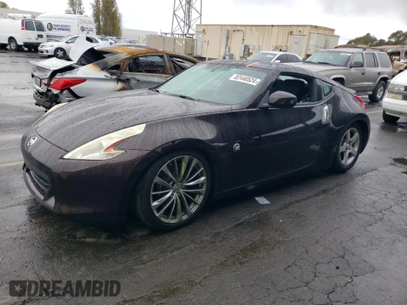 2010 Nissan 370Z Touring with VIN JN1AZ4EH6AM504310, listed as a Copart auction lot 82440524 with Not Provided miles and Salvage Title. Bid and sale history available at carsss.com. Image 1.