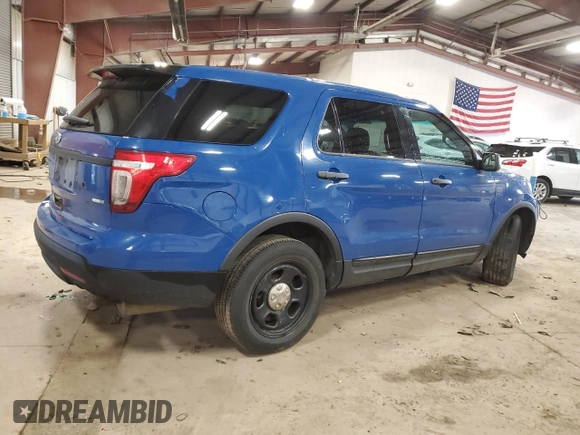 2013 Ford Utility Police Interceptor with VIN 1FM5K8AR0DGC64050, listed as a Copart auction lot 75747684 with 159,202 mi miles and Clean Title. Bid and sale history available at carsss.com. Image 3.