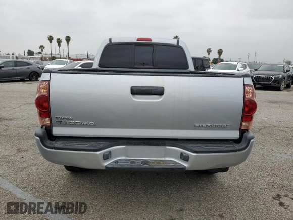 2005 Toyota Tacoma PreRunner with VIN 3TMKU72N65M002029, listed as a Copart auction lot 50194495 with 137,839 mi miles and Salvage Title. Bid and sale history available at carsss.com. Image 6.