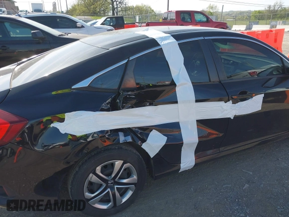 2018 Honda Civic LX with VIN 2HGFC2F52JH561461, listed as a IAAI auction lot 42030164 with 125,875 mi miles. Bid and sale history available at carsss.com. Image 6.