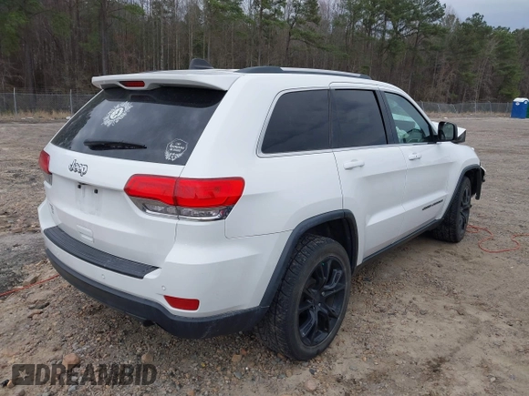 2018 Jeep Grand Cherokee Laredo E with VIN 1C4RJEAG7JC322888, listed as a IAAI auction lot 41756833 with 129,988 mi miles and . Bid and sale history available at DreamBid. Image 4.