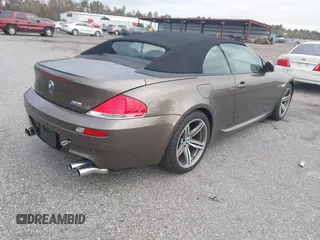 2007 BMW 6 Series M6 with VIN WBSEK93537CY78910, listed as a IAAI auction lot 41177406 with 51,140 mi miles. Bid and sale history available at carsss.com. Image 4.