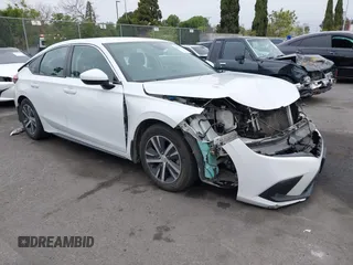 2022 Honda Civic LX z VIN 19XFL2H57NE022637, wystawiony jako IAAI lot #41880374 z przebiegiem 53 022 mil mil oraz . Historia ofert i sprzedaży dostępna na DreamBid. Obrazek 1.