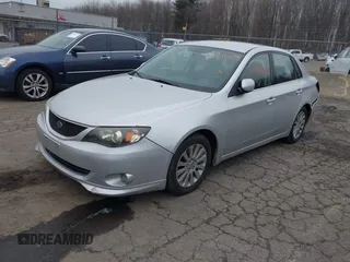 2008 Subaru Impreza Sedan (Natl) i with VIN JF1GE61658H512667, listed as a IAAI auction lot 41672683 with 120,787 mi miles. Bid and sale history available at carsss.com. Image 2.