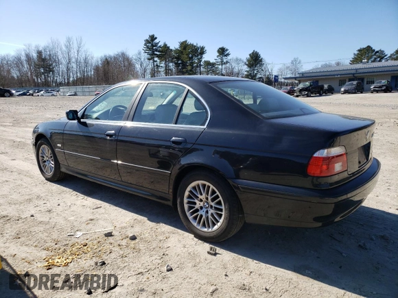 2002 BMW 5 Series 530iA with VIN WBADT63402CH85311, listed as a Copart auction lot 48372375 with 74,652 mi miles and Clean Title. Bid and sale history available at carsss.com. Image 2.