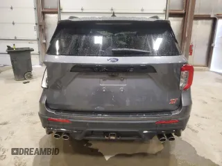 2021 Ford Explorer ST with VIN 1FM5K8GCXMGC25324, listed as a Copart auction lot 51885175 with 0 mi miles and Non Repairable. Bid and sale history available at carsss.com. Image 6.