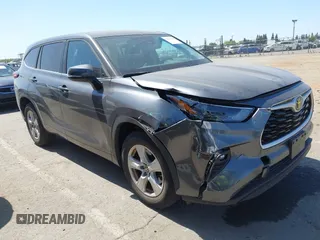 2024 Toyota Highlander LE with VIN 5TDKDRAH9RS050007, listed as a IAAI auction lot 42584299 with 39,218 mi miles and . Bid and sale history available at DreamBid. Image 1.