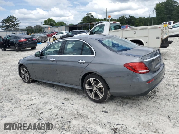 2017 Mercedes-Benz E 300 Luxury with VIN WDDZF4KB2HA187054, listed as a Copart auction lot 59384905 with 125,166 mi miles and Salvage title. Bid and sale history available at DreamBid. Image 2.