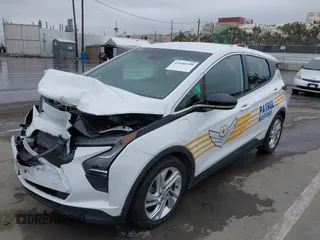 2023 Chevrolet Bolt EV 1LT with VIN 1G1FW6S08P4100397, listed as a IAAI auction lot 42450199 with 106,268 mi miles and . Bid and sale history available at DreamBid. Image 19.