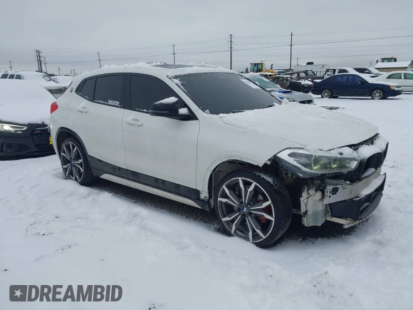 2018 BMW X2 xDrive28i z VIN WBXYJ5C34JEF76039, wystawiony jako IAAI lot #41563125 z przebiegiem 79 646 mil mil oraz . Historia ofert i sprzedaży dostępna na DreamBid. Obrazek 1.