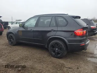 2012 BMW X5 M with VIN 5YMGY0C53CLK27448, listed as a Copart auction lot 80757454 with 146,435 mi miles and Salvage Title. Bid and sale history available at carsss.com. Image 2.