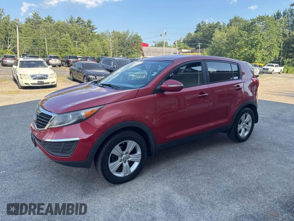 2013 Kia Sportage LX with VIN KNDPB3A26D7461145, listed as a IAAI auction lot 42769820 with 166,032 mi miles and . Bid and sale history available at DreamBid. Image 2.