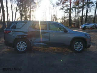 2023 Chevrolet Traverse LS with VIN 1GNERFKW7PJ135438, listed as a IAAI auction lot 41444469 with 21,374 mi miles. Bid and sale history available at carsss.com. Image 14.