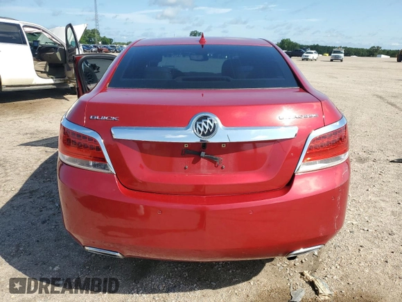 2012 Buick LaCrosse Premium 2 with VIN 1G4GF5E3XCF233880, listed as a Copart auction lot 59942475 with 145,502 mi miles and Salvage title. Bid and sale history available at DreamBid. Image 6.