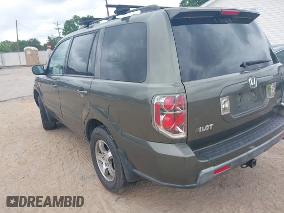 2006 Honda Pilot EX-L with VIN 5FNYF185X6B027885, listed as a IAAI auction lot 42132461 with 222,195 mi miles and . Bid and sale history available at DreamBid. Image 3.