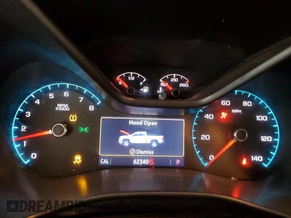 2019 Chevrolet Colorado 2WD LT z VIN 1GCGSCEA8K1312625, wystawiony jako Copart lot #45471675 z przebiegiem 62 340 mil mil oraz Czysty tytuł • Clean title. Historia ofert i sprzedaży dostępna na DreamBid. Obrazek 9.