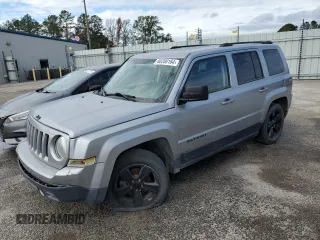 2015 Jeep Patriot Altitude Edition with VIN 1C4NJPBA2FD350653, listed as a Copart auction lot 80280164 with 104,310 mi miles and Salvage Title. Bid and sale history available at carsss.com. Image 1.