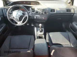2013 Honda Civic Si with VIN 2HGFB6E58DH705837, listed as a Copart auction lot 62189265 with 211,915 mi miles and Salvage title. Bid and sale history available at DreamBid. Image 8.
