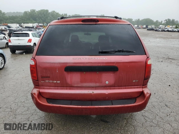 2003 Dodge Caravan SE with VIN 1D4GP24393B294620, listed as a Copart auction lot 57394185 with 208,677 mi miles and Salvage title. Bid and sale history available at DreamBid. Image 6.