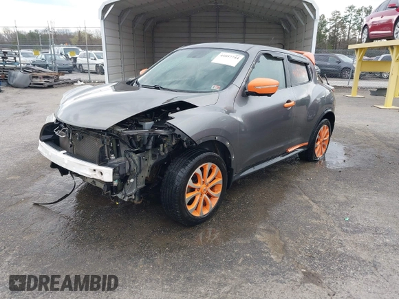 2015 Nissan Juke SL z VIN JN8AF5MV4FT550917, wystawiony jako IAAI lot #41857744 z przebiegiem 138 526 mil mil oraz . Historia ofert i sprzedaży dostępna na DreamBid. Obrazek 18.