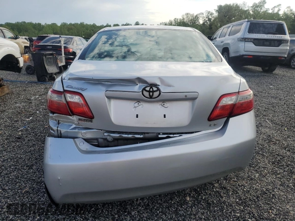 2007 Toyota Camry CE with VIN 4T1BE46K27U684221, listed as a Copart auction lot 52624305 with 222,475 mi miles and Salvage Title. Bid and sale history available at DreamBid. Image 6.