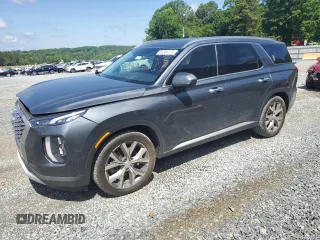 2021 Hyundai Palisade SEL z VIN KM8R44HE4MU238804, wystawiony jako Copart lot #55346235 z przebiegiem 92 694 mil mil oraz Szkoda całkowita • Salvage title. Historia ofert i sprzedaży dostępna na DreamBid. Obrazek 1.
