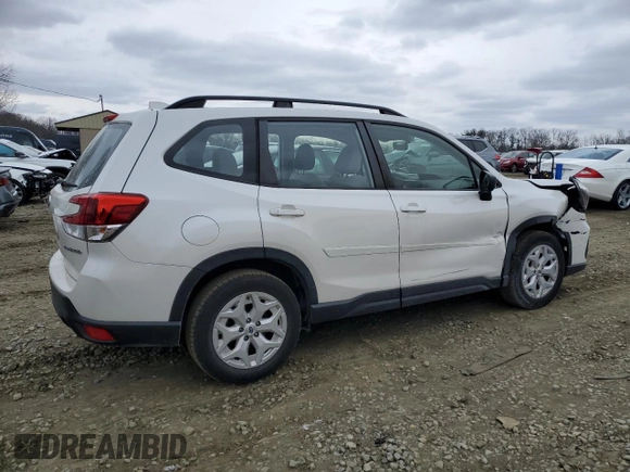 2021 Subaru Forester with VIN JF2SKADCXMH444220, listed as a Copart auction lot 45751985 with 42,700 mi miles and Salvage Title. Bid and sale history available at carsss.com. Image 3.