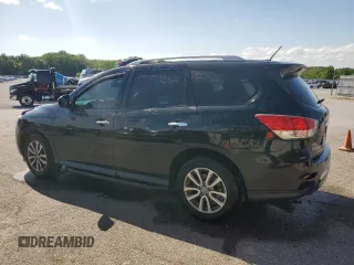 2015 Nissan Pathfinder SL with VIN 5N1AR2MN4FC648052, listed as a Copart auction lot 55129165 with 182,291 mi miles and Salvage title. Bid and sale history available at DreamBid. Image 2.