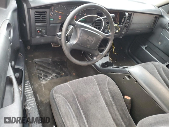2002 Dodge Dakota with VIN 1B7GL12X42S530775, listed as a Copart auction lot 81106564 with 197,366 mi miles and Salvage Title. Bid and sale history available at carsss.com. Image 8.