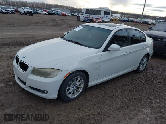 2010 BMW 3 Series 328i with VIN WBAPH7G51ANM52218, listed as a IAAI auction lot 41066937 with 129,932 mi miles and . Bid and sale history available at carsss.com. Image 2.