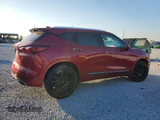 2020 Chevrolet Blazer Premier with VIN 3GNKBFRS5LS589769, listed as a Copart auction lot 87609735 with 53,384 mi miles and Salvage title. Bid and sale history available at DreamBid. Image 3.