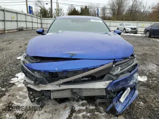 2018 Honda Accord Sedan Sport 1.5T with VIN 1HGCV1F3XJA193860, listed as a Copart auction lot 44686625 with 156,106 mi miles and Salvage Title. Bid and sale history available at carsss.com. Image 5.
