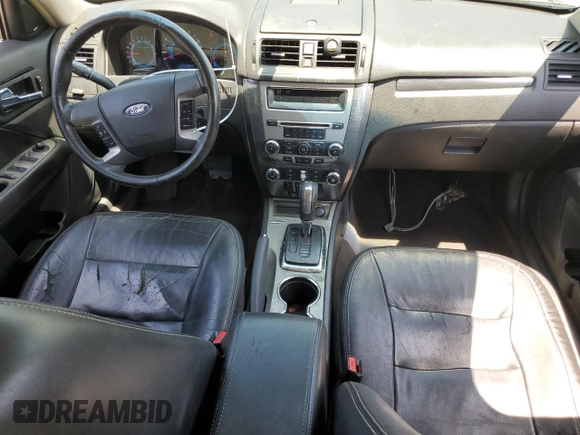 2012 Ford Fusion SEL with VIN 3FAHP0JAXCR279876, listed as a Copart auction lot 54004525 with 125,838 mi miles and Salvage title. Bid and sale history available at DreamBid. Image 8.