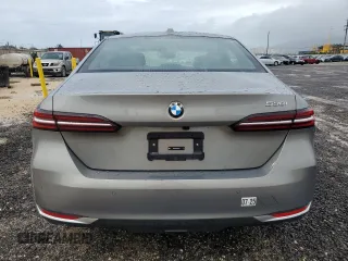 2024 BMW 5 Series 530i with VIN WBA43FJ02RCS33722, listed as a Copart auction lot 43482345 with 8,674 mi miles and Clean Title. Bid and sale history available at carsss.com. Image 6.