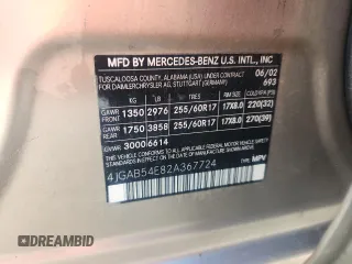 2002 Mercedes-Benz M 320/430/500 z VIN 4JGAB54E82A367724, wystawiony jako Copart lot #57993905 z przebiegiem 171 008 mil mil oraz Szkoda całkowita • Salvage title. Historia ofert i sprzedaży dostępna na DreamBid. Obrazek 13.