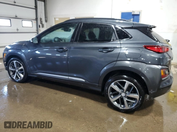 2020 Hyundai Kona Limited z VIN KM8K3CA52LU459888, wystawiony jako Copart lot #55768405 z przebiegiem 36 056 mil mil oraz Szkoda całkowita • Salvage title. Historia ofert i sprzedaży dostępna na DreamBid. Obrazek 2.