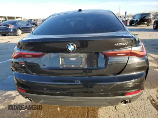 2024 BMW 4 Series 430i with VIN WBA63AV01RFP84678, listed as a Copart auction lot 87728505 with 42,588 mi miles and Clean Title. Bid and sale history available at carsss.com. Image 6.