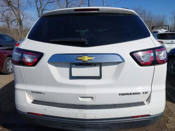 2014 Chevrolet Traverse LS with VIN 1GNKRFEDXEJ137257, listed as a IAAI auction lot 41812148 with 163,794 mi miles. Bid and sale history available at carsss.com. Image 16.
