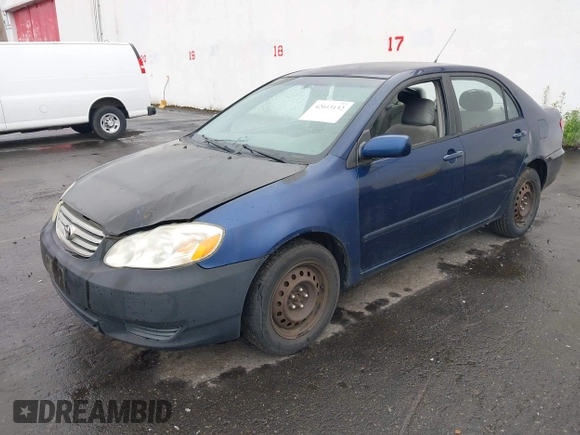 2003 Toyota Corolla CE with VIN 1NXBR32E13Z052044, listed as a IAAI auction lot 42013132 with 230,952 mi miles and . Bid and sale history available at DreamBid. Image 2.