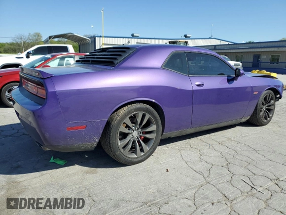 2014 Dodge Challenger SRT-8 z VIN 2C3CDYCJ7EH139280, wystawiony jako Copart lot #53260185 z przebiegiem 90 001 mil mil oraz Szkoda całkowita • Salvage title. Historia ofert i sprzedaży dostępna na DreamBid. Obrazek 3.