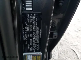 2025 Kia K4 EX with VIN 3KPFU4DE8SE013729, listed as a Copart auction lot 74285274 with 0 mi miles and Salvage Title. Bid and sale history available at carsss.com. Image 13.