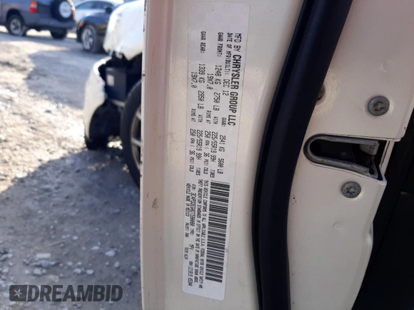2013 Dodge Journey R/T with VIN 3C4PDDEG0DT590080, listed as a Copart auction lot 84759654 with 135,122 mi miles and Non repairable. Bid and sale history available at DreamBid. Image 12.