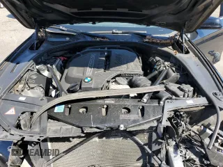 2011 BMW 5 Series 535i with VIN WBAFR7C56BC604800, listed as a Copart auction lot 53916605 with 85,442 mi miles and Salvage Title. Bid and sale history available at carsss.com. Image 11.