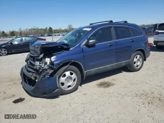 2011 Honda CR-V LX with VIN 5J6RE3H36BL035789, listed as a Copart auction lot 50755715 with 155,341 mi miles and Salvage Title. Bid and sale history available at carsss.com. Image 1.