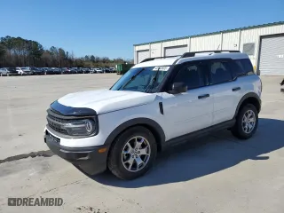 2021 Ford Bronco Sport with VIN 3FMCR9A66MRA22449, listed as a Copart auction lot 48158605 with 46,938 mi miles and Salvage Title. Bid and sale history available at carsss.com. Image 1.