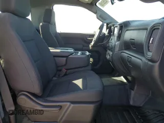 2023 Chevrolet Silverado 1500 Work Truck with VIN 3GCNAAED7PG301679, listed as a Copart auction lot 52553185 with 7,929 mi miles and Clean Title. Bid and sale history available at carsss.com. Image 10.